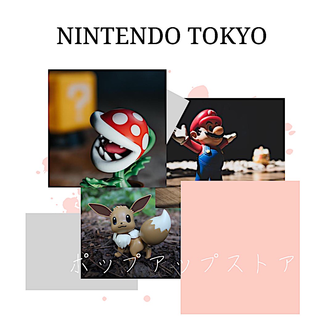 Nintendo TOKYOポップアップストア！スプラトゥーン電車も走る